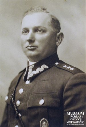 kpt. Jan Fleischmann z Batalionu Korpusu Ochrony Pogranicza „Ludwikowo”