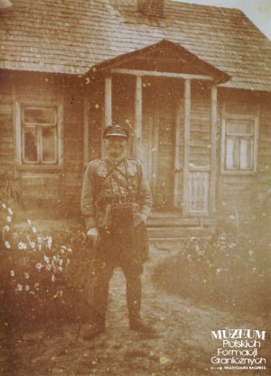 kpt. Jan Fleischmann z Batalionu Korpusu Ochrony Pogranicza „Ludwikowo”