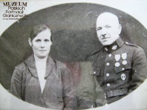 st. str. Franciszka Gendka wraz z żoną Marianną