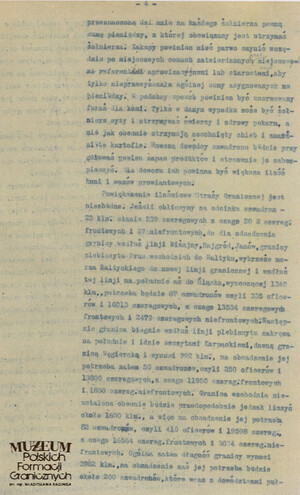 1. Tytuł: raport
2. Treść: początki funkcjonowania Straży Granicznej
3. Hasła przedmiotowe: Straż Graniczna
4. Wytwórca: dowódca Straży Granicznej płk Adolf Małyszko
5. Czas powstania: 12.03.1919 r.
6. Miejsce sporządzenia: Polska, Warszawa
7. Materiał i technika wykonania: maszynopis
8. Wymiary: 21 x 32 cm.
9. Stan zachowania: dobry
10. Miejsce przechowywania/właściciel: Archiwum Straży Granicznej w Szczecinie