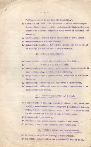 1. Tytuł: rozkaz Wiceministra Spraw Wojskowych z kwietnia 1920 (odpis)
2. Treść: przemianowanie Wojskowej Straży Granicznej w Strzelców Granicznych
3. Hasła przedmiotowe: Wojskowa Straż Graniczna, Strzelcy Graniczni
4. Wytwórca: Ministerstwo Spraw Wojskowych
5. Czas powstania: kwiecień 1920 r.
6. Miejsce sporządzenia: Polska, Warszawa
7. Materiał i technika wykonania: papier, maszynopis
8. Wymiary: 22 x 33 cm.
9. Stan zachowania: dobry
10. Miejsce przechowywania/właściciel: Archiwum Straży Granicznej w Szczecinie