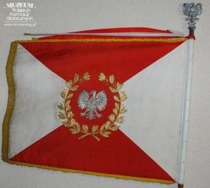 sztandar Bieszczadzkiej Brygady Wojsk Ochrony Pogranicza